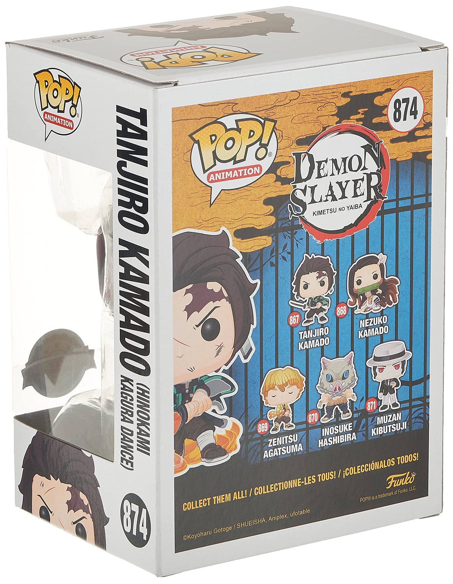 Funko Pop Demon Slayer Tanjiro Kamado with Flaming cutting edge
