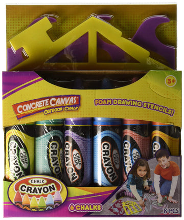Lanard Jumbo Sidewalk Chalk Set