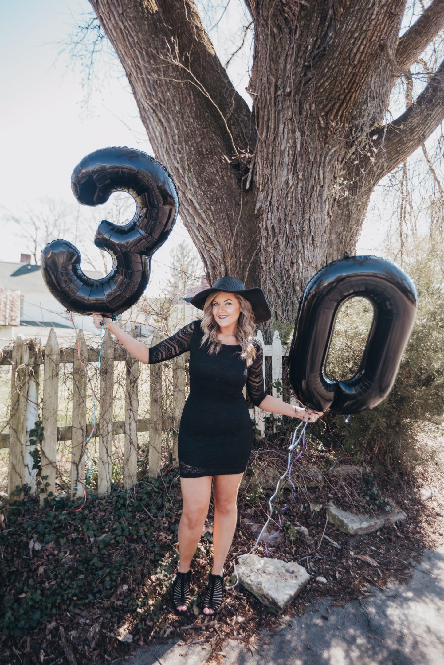 30 Balloon Number, Black Number 30Th Birthday Balloons 40 Inch, 30 Years Old Black Birthday Decorations For Men Women, 30Th Anni