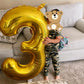 Gold 18 Balloon Numbers 40 Inch, 18Th Birthday Decorations For Boys Girls, Number 18 81 Balloons, Large Foil Mylar Balloons For
