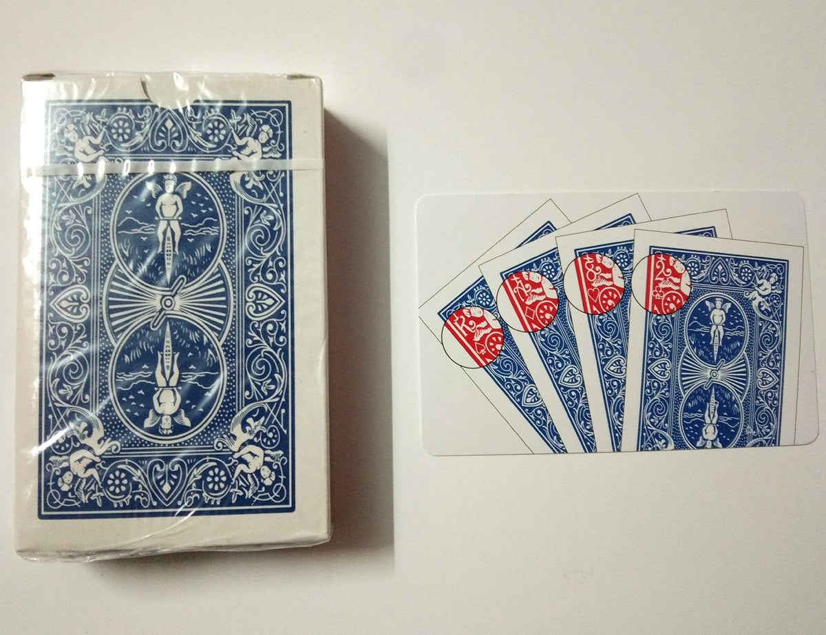 R.S.Magic Tricks Bicycle Marked Playing Cheating Cards Magic Blue,For Kid