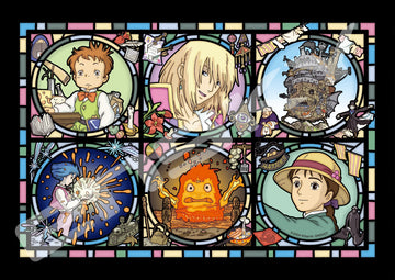 Ensky - Howl'S Moving Castle - The Magical Castle, Art Crystal Jigsaw Puzzle (208-Ac27)