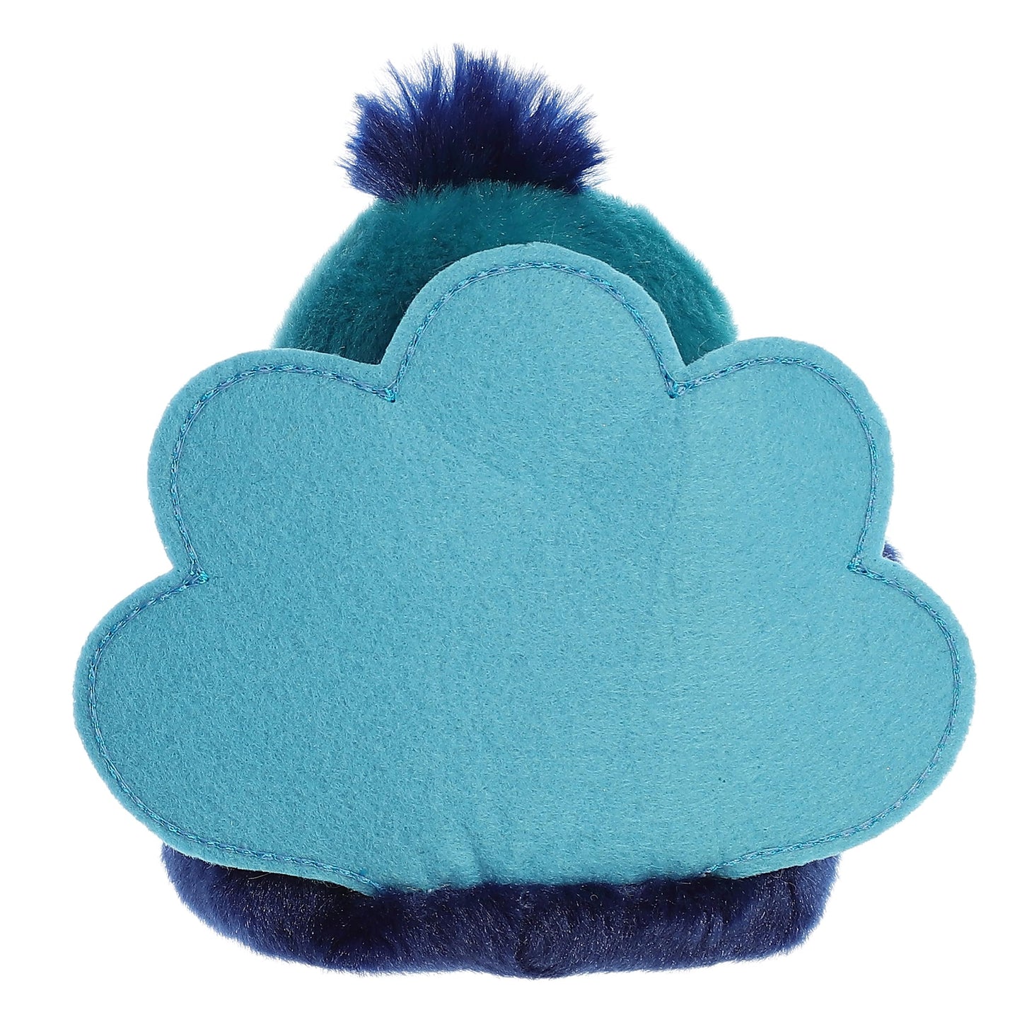 Aurora Adorable Palm Pals Elton Peacock Stuffed Animal - Fun Collectible Plush for Kids and mature-themed Collectors - Perfect for Decorating Rooms and Birthday Gifts - Blue 5 Inches