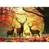 Miniwan 1000 Piece Jigsaw Puzzle For Adults, Impossible Hard Difficult Challenging Puzzles For Adults, Autumn Elk Nature Landsca