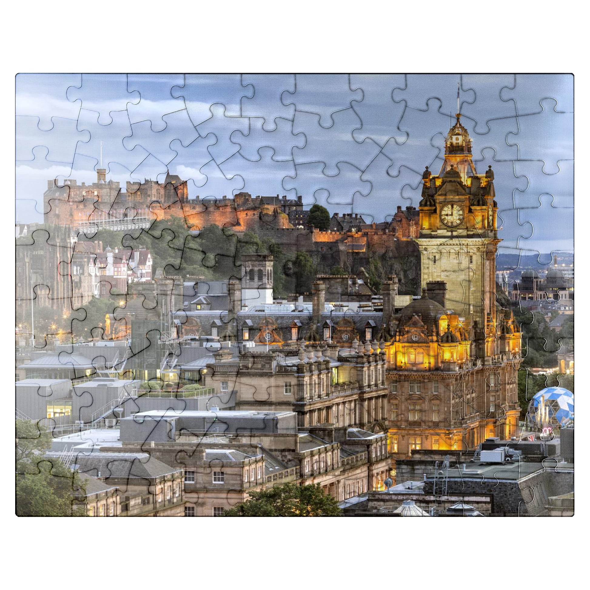 Mypuzzle Edinburgh Scotland - Premium 100 Piece Jigsaw Puzzle - Made In Usa