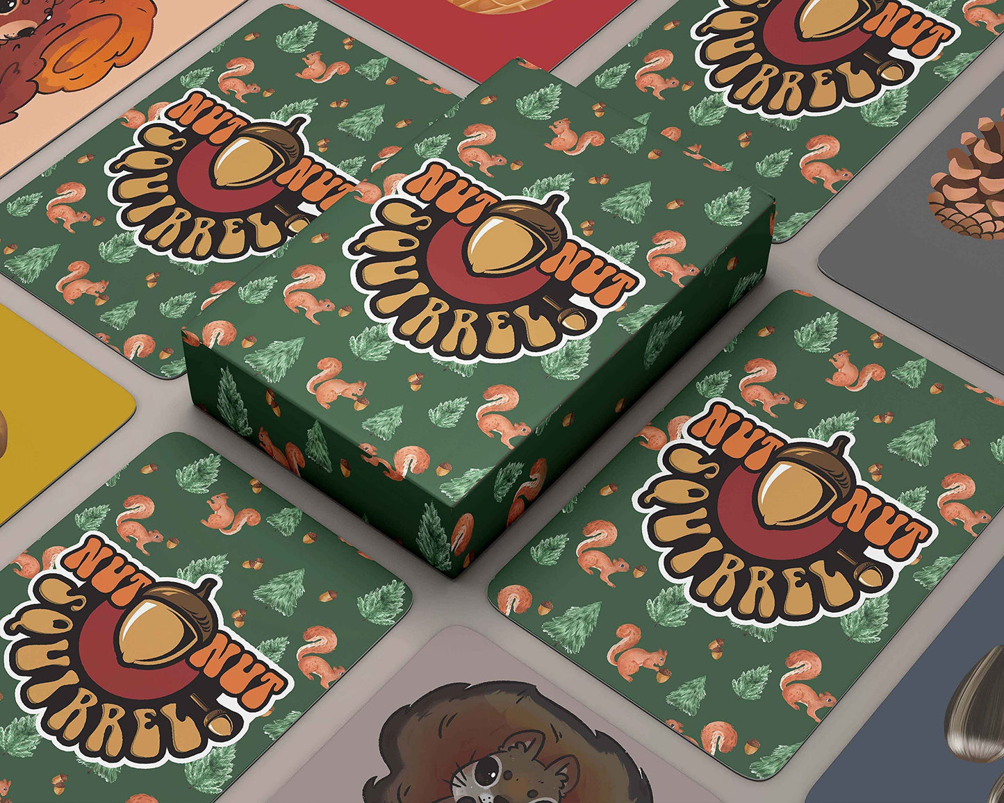 PBN'J Games LLC Nut Nut Squirrel! Card Game - Fun for Kids & Families, Ages 4+, Multicolor, Mom's Choice Award Winner