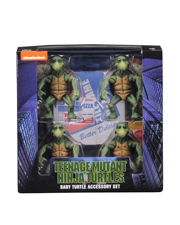 Neca - Teenage Mutant Ninja Turtles (1990 Movie) - 1/4 Scale Action Figures - Baby Turtles Set