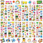 UPINS 12 Sheets Back to School 3D Cute Puffy Stickers - First Day of School Teacher Foam Stickers - Welcome Back Gifts for Stude