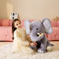 Tumyay Giant Elephant Stuffed Animal Plush Soft Toy,Large Jumbo 25'' Cute Big Size Huge Fluffy Plushy Fat Plushie,Birthday Gifts
