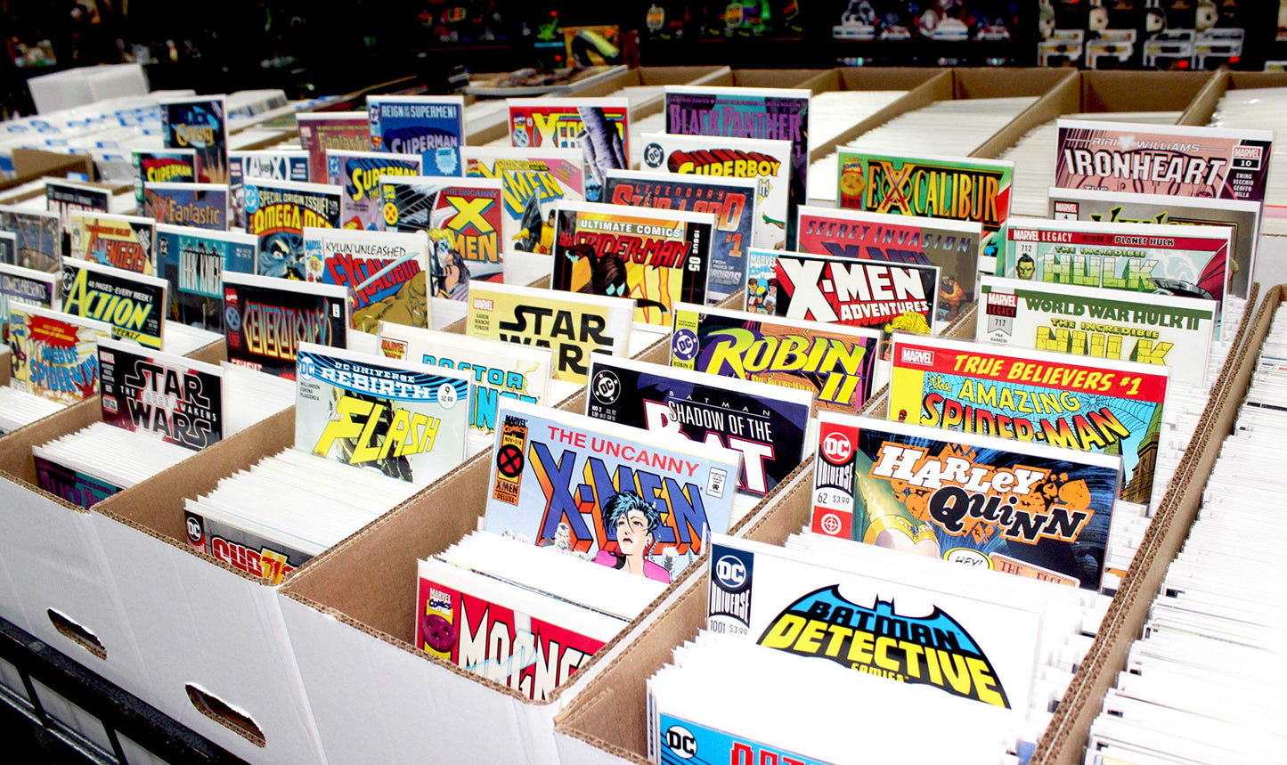Comic Books Gift Pack - 20 Comics Marvel & DC Only - Superheroes Grab Bag