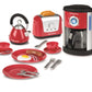 Casdon Morphy Richards Kitchen Set | Toy Kitchen Appliances For Children Aged 3+ | Includes Toaster, Coffee Maker, Kettle & More