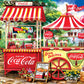 MasterPieces 2000 Piece Jigsaw Puzzle for Adults and Families - Coca-Cola Stand - 39x27