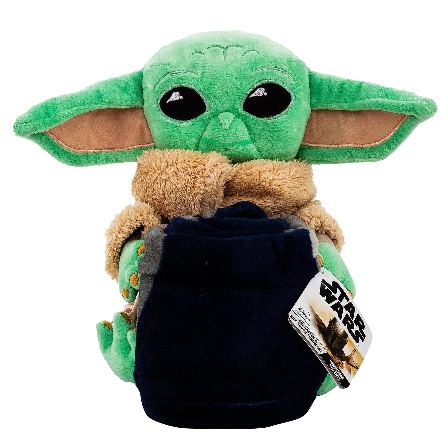Star Wars The Mandalorian Darker Hover Silk Touch Throw Blanket & Plush Pillow