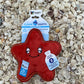 Spunky Pup Clean Earth Plush Starfish | Made From 100% Recycled Water Bottles | Small