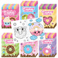 X1zuue Valentines Day Coloring Books for Kids - 48Pcs Bulk Donut Mini Coloring Booklet DIY Art Drawing Book with Dessert?Doughn