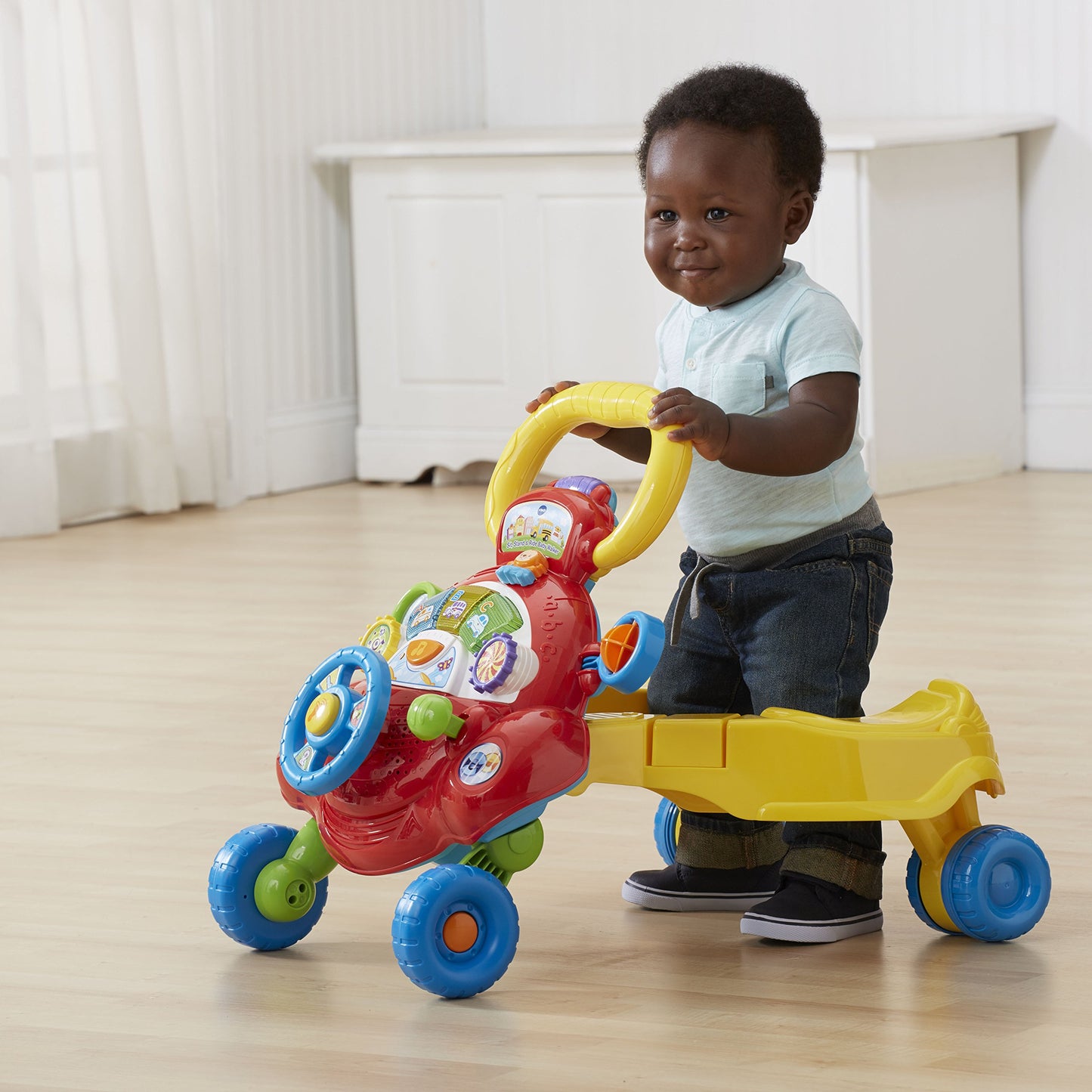 VTech Sit, Stand and Ride Baby Walker (Frustration Free Packaging)
