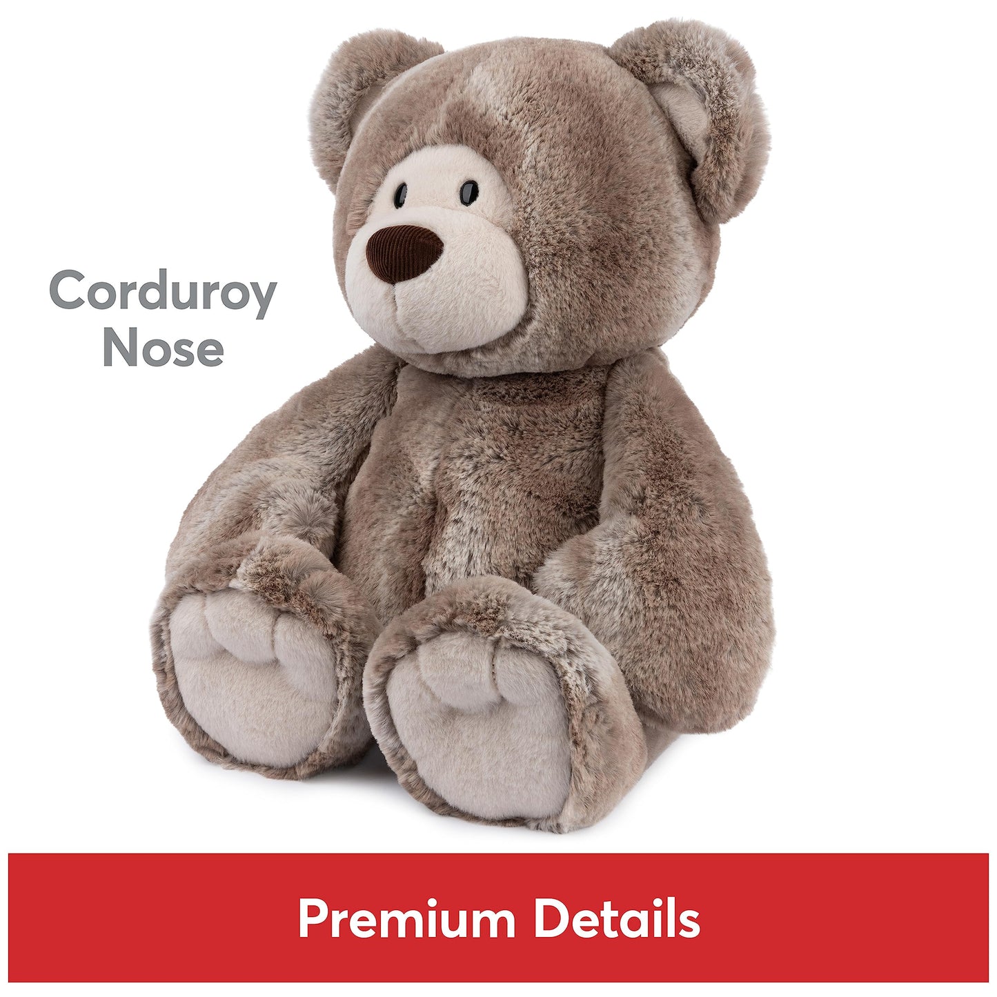 GUND Mukki Teddy Bear  enhanced Stuffed Animal for Ages 1 and Up  Brown/Cream  16