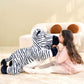 Ikasa Large Zebra Stuffed Animal Plush Toy,30' Giant Zebra Cute Jumbo Soft Toys,Huge Big Size Plushy Fluffy Fat Oversized Plushie,Gifts For Kids