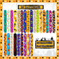 Halloween Slap Bracelets for Kids, 100 Halloween Bracelet Toys Bulk For Kids Girls Boys, Trick or Treat Party Favors, Classroom