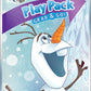 Bendon Frozen Olaf Grab & Go Play Packs, 12 Count, Includes 4 Crayons, 1 Sticker Sheet, 24-Page Coloring Book, Multicolored
