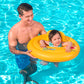 Bestway Inflatable Swimming Float for Infants, Round Baby Boat, 69cm, Yellow, Model 32096, for Ages 0-12 Months