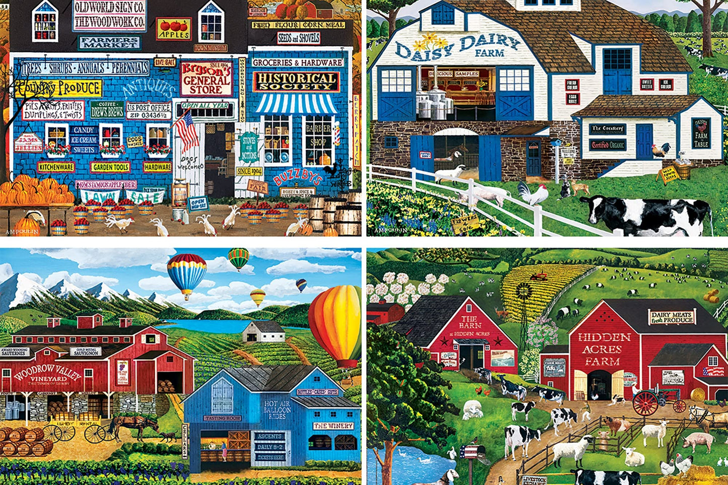 Am Poulin 4-Pack 500 Pc