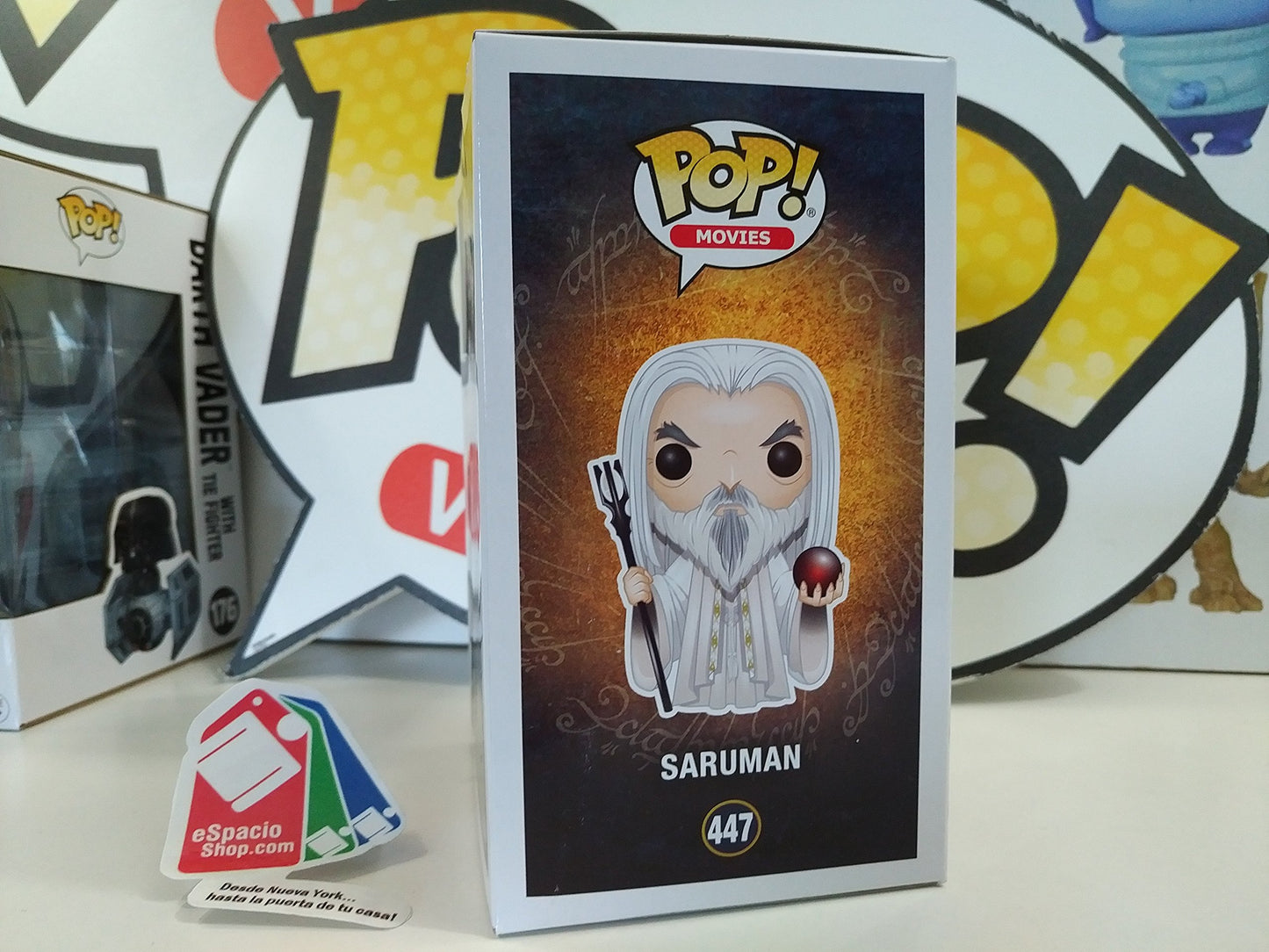 Funko Pop Movies The Lord Of The Rings Saruman Action Figure