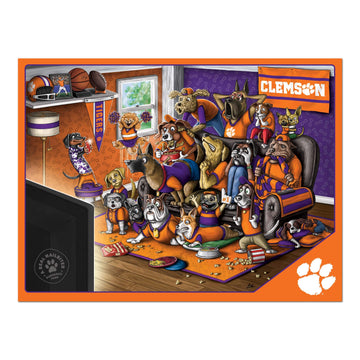 Youthefan Ncaa Clemson Tigers Purebred Fans 500Pc Puzzle - A Real Nailbiter