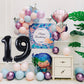 Smlpuame 40 Inch Black Number 19 Balloon, Aluminum Foil Digital Balloon for Birthday Party, Wedding, Anniversary Decorations