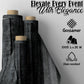 Black Gossamer Roll (100 feet Long x 3 feet Wide) Wedding and Party Decor