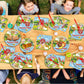 Gisgfim 96Pcs Farm Animals Theme Birthday Party Supplies Barnyard 1St Birthday Paper Plates Napkins Cow One Farmhouse Birthday T