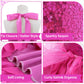 Hot Pink Tulle Dress for Girls Sequin Tutu Dress for Birthday Party Christmas Wedding Dancing 9-10T