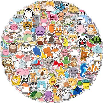 Benresive 600 Pcs Cute Stickers For Kids, Water Bottle Stickers For Kids Waterproof, Vinyl Laptop Kids Stickers Pack, Kids Classroom Prizes For Elementary Students