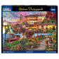 White Mountain 1000 Piece Jigsaw Puzzle - Italian Promenade, Engineered Wood, Model 1781pz