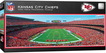 Kansas City Chiefs Panoramic 1000 Pc End Zone