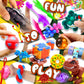 FORLINX Fidget Toys Bulk - 1000 Pcs Multi-colored Foam Party Favors for Kids, Birthday Gifts, Goodie Bags, Classroom Prizes