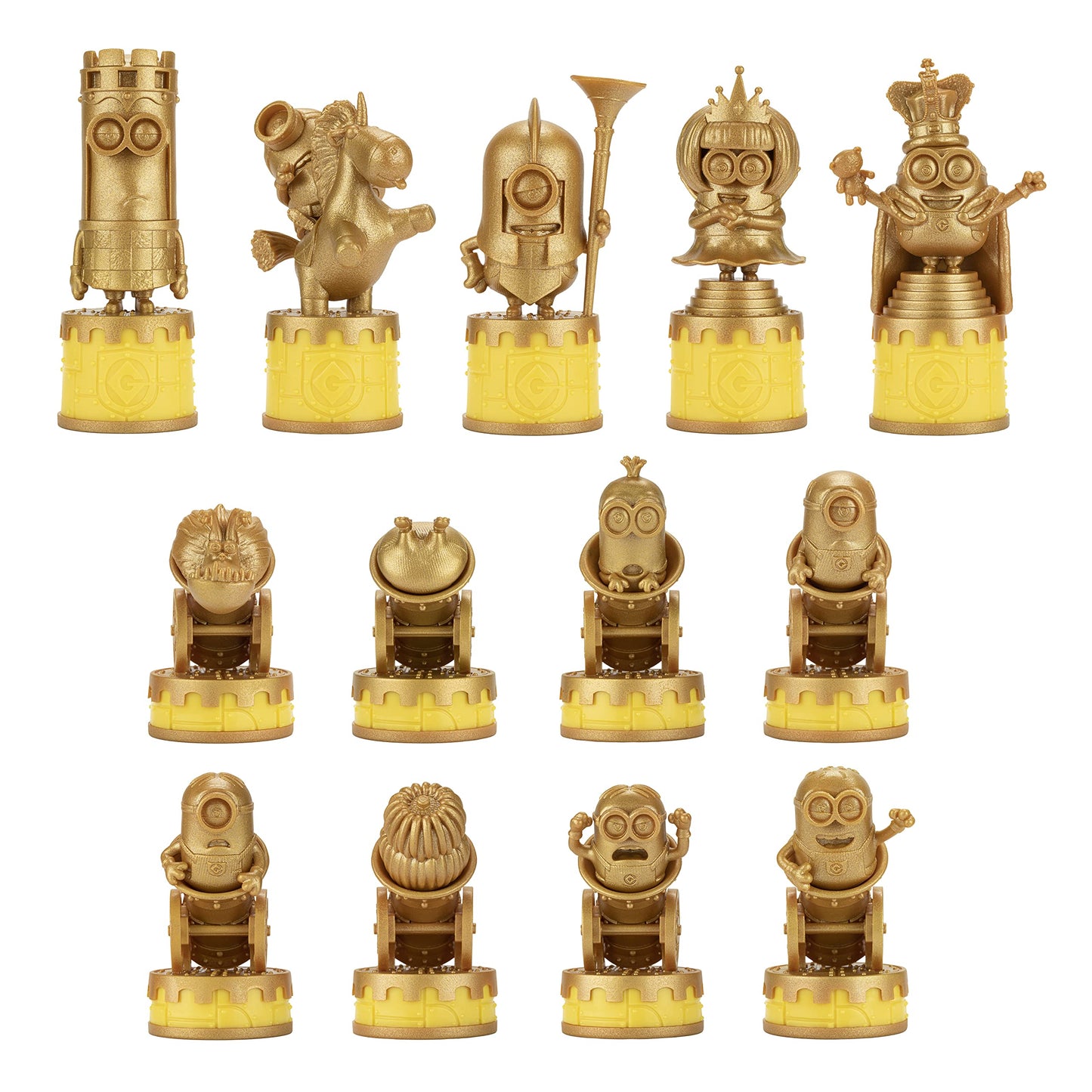 The Noble Collection Minions Chess Set - Unique Plastic Design, Model NN1112
