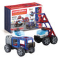 Magformers Amazing Police And Rescue 26Pc Set | Magnetic Tiles For Stem Development And Critical Thinking | Magnetic Blocks And Building Tiles To Develop Problem-Solving Ability And Shape Recognition