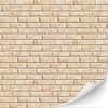 3 Sheets Self-Adhesive Wall Cladding For Dollhouse 1:12 Scale (Creme Colored Bricks 1)