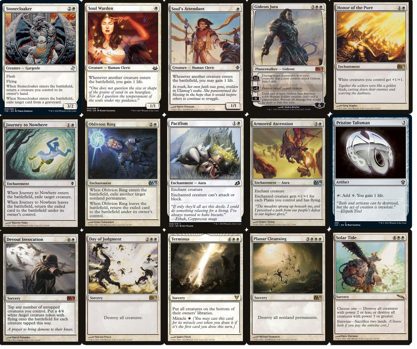 MTG Decks & More Angel Commander Deck - Custom Built Elite - 100 Card - Paper - 2.5 x 3.5 inches