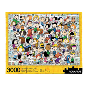 Aquarius Peanuts Cast Puzzle (3000 Piece Jigsaw Puzzle) - Officially Licensed Peanuts Merchandise & Collectibles - Glare Free -