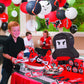 Fun Express Karate Ninja Pinata - 16"x17" Multi-colored Paper Decoration for Birthday Parties
