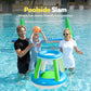 Joyin Inflatable Volleyball Net & Basketball Hoops Pool Float Set; Balls Included For Kids And Adults, Summer Pool Game, Floatie