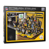 Youthefan Nfl Pittsburgh Steelers Purebred Fans 500Pc Puzzle - A Real Nailbiter