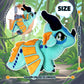 Kobataro Wings Dragon Plush Toys Stuffed Animal Plushies Cute Figure Merch Present For Kids For Aged 3+ (Blue)