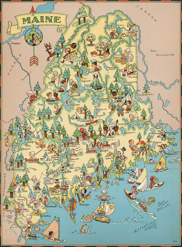 Maine Wooden Map Jigsaw Puzzle Toys For Adults Usa Of State Map Decorate Puzzle Games 500 Piece