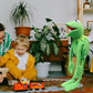 Kermit Frog Hand Puppet, Frog Plush,The Muppets Show, Soft Frog Puppet Doll Suitable For Role Play -Green, 24 Inches
