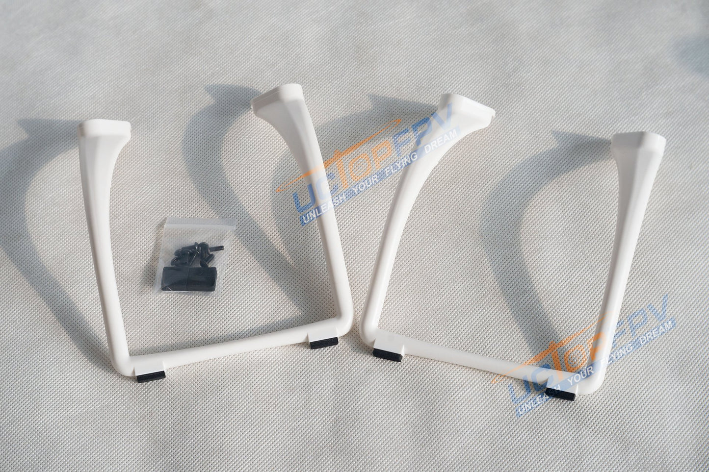 Summitlink White Tall Extended Landing Gear For Phantom 1 2 Vision Wide And High