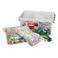 Plus Plus - Open Play Set - 7,000 Piece In Storage Tub - Basic, Neon, & Pastel Color Mix - Construction Building Stem Toy, Interlocking Mini Puzzle Blocks For Kids