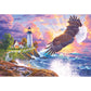 Roseart - Abraham Hunter - The Guiding Light - 2000 Piece Jigsaw Puzzle For Adults